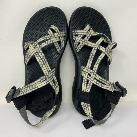 Chaco Shoes - Chaco Strappy Sandals. Black/White. Women’s Size 8.